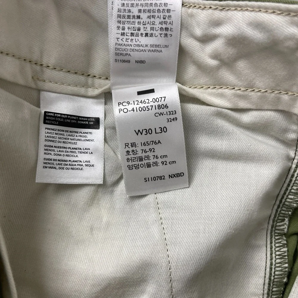 Levis Pants Mens 30x30 Green Ace Cargo Military Utility Y2K Gorpcore Paratrooper